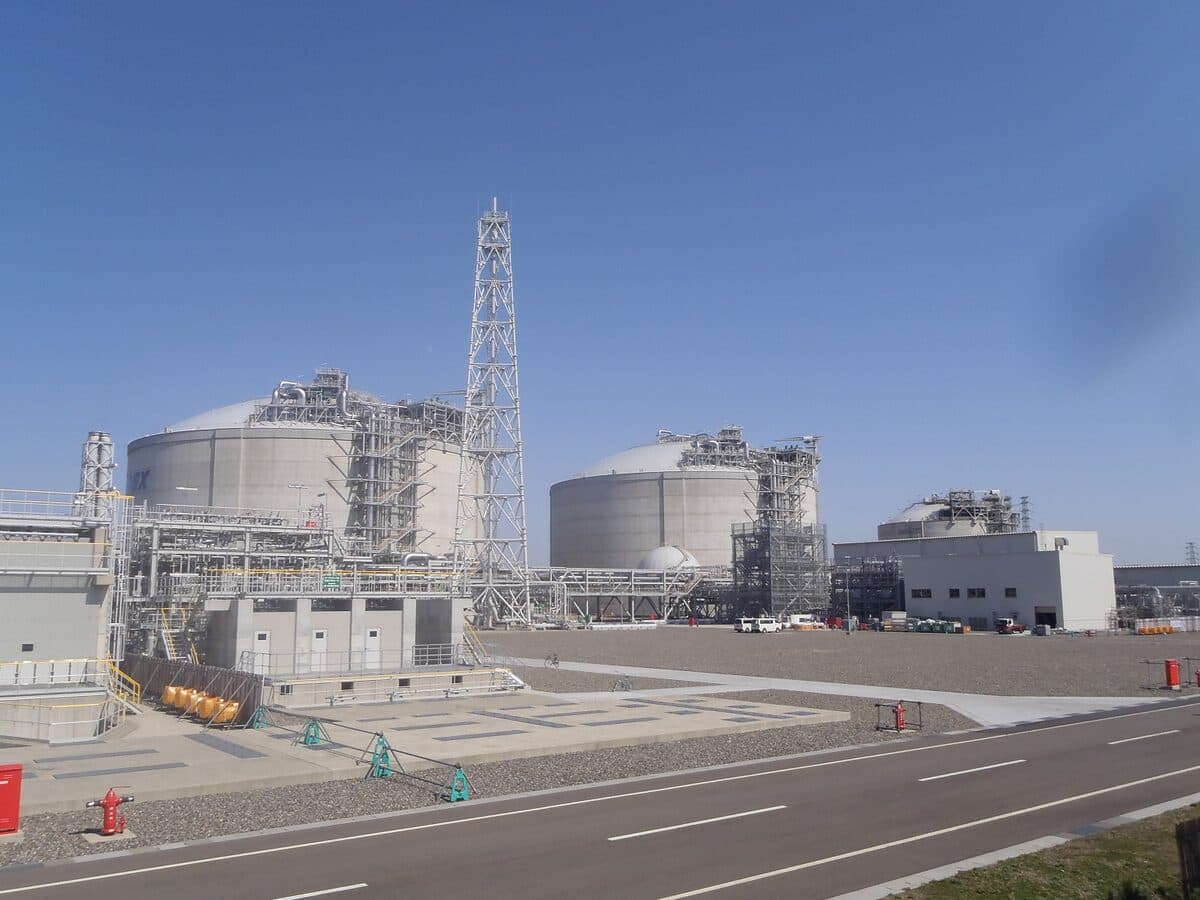 ガスパイプライン関連施設の電気設備工事