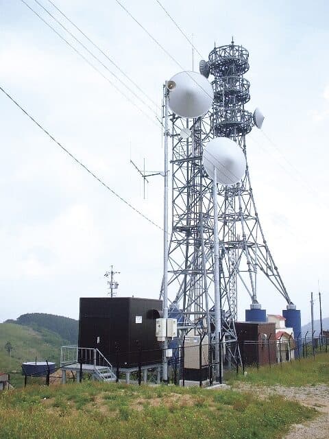 デジタル無線設備(無線通信鉄塔)の設置・保守